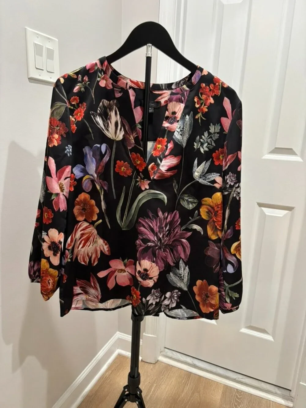 J. Crew Floral Blouse